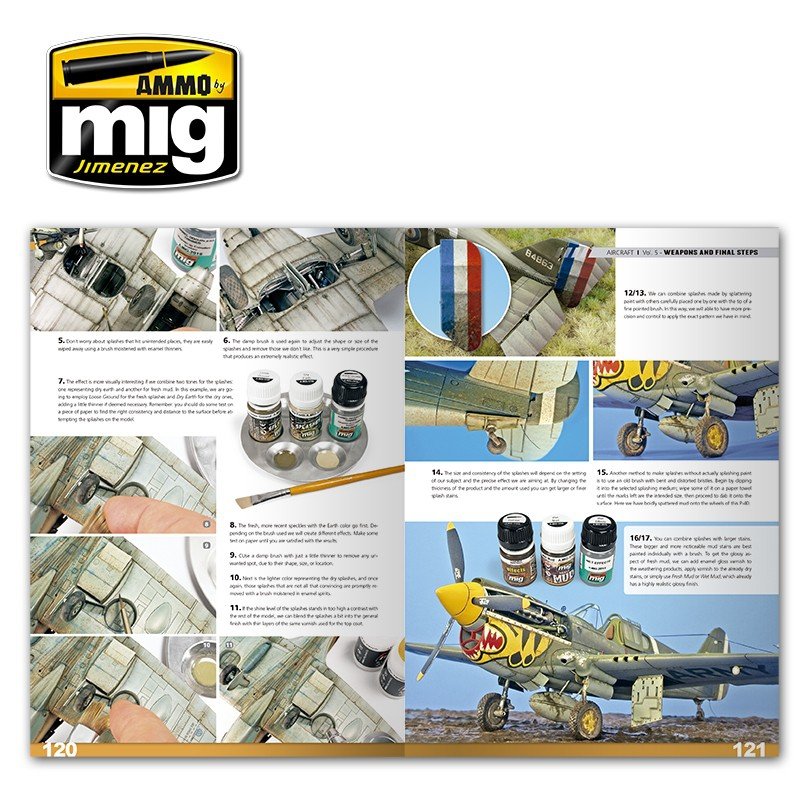 AMMO de Mig Jimenez 6054 ENCYCLOPÉDIE DES TECHNIQUES DE MODÉLISME D&amp;#39;AVIONS VOL.5 : ÉTAPES FINALES (Anglais) – image 4