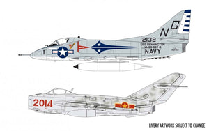 Airfix 50185 Mig 17 &amp;amp; Douglas Skyhawk Dogfight Double 1/72 – imagen 2
