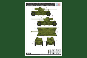 Hobby Boss 82489 EBR-10 French Wheeled Reconnaissance Vehicle 1/35 – imagen 3
