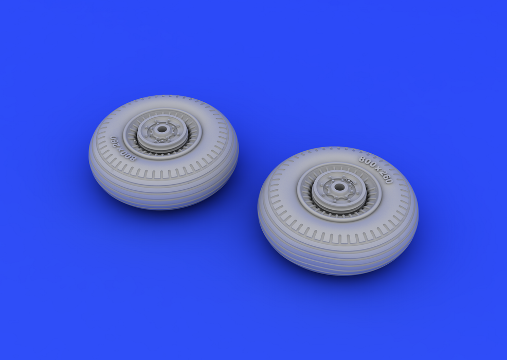 Eduard 672026 Il-2 wheels 1/72 (TAMIYA) – zdjęcie 6