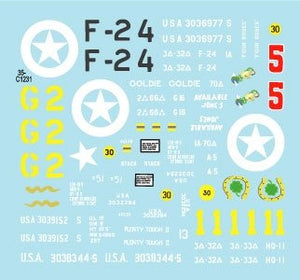 Star Decals 35-C1231 US M4A1 75mm Sherman 1/35 – immagine 3