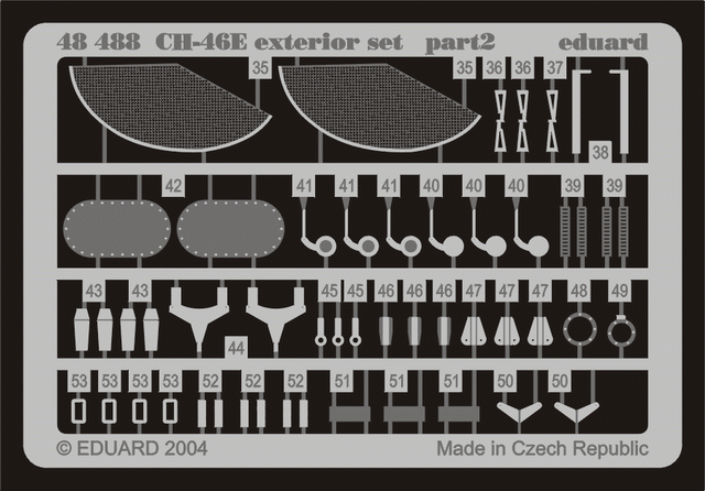 Eduard 48488 CH-46E exterior 1/48 (ACADEMY MINICRAFT, MRC) – Bild 2