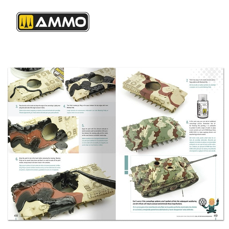 Ammo by Mig 6301 Scale Modeling for Beginners Vol. 2: Paint &amp;amp; Weathering (Bilingual) – immagine 9