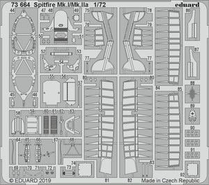 Eduard 73664 Spitfire Mk. I/Mk. IIa 1/72 AIRFIX – image 2