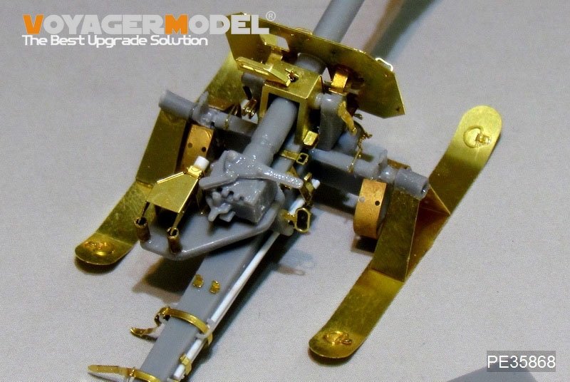 Voyager Model PE35868 WWII German 88mm Raketenwerfer43 PUPPCHEN sled versio for DRAGON 1/35 – imagen 6
