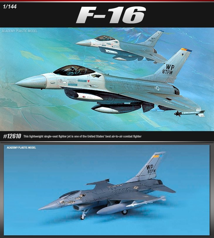 Academy 12610 F-16 1/144 – image 3
