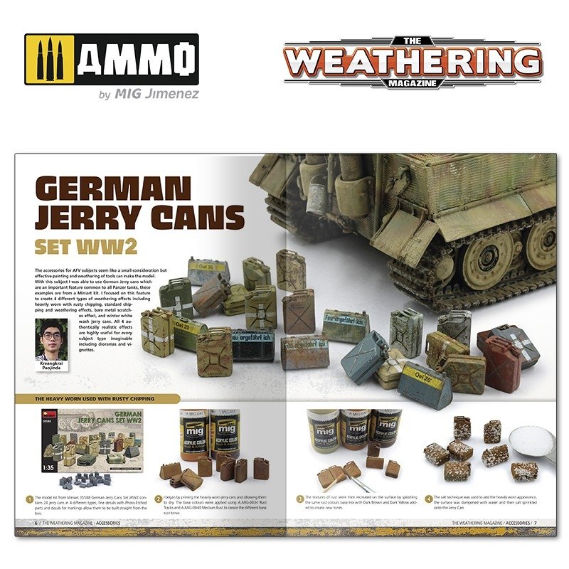 Munitions du Mig 4531 Le magazine Weathering, numéro 32 : ACCESSOIRES (anglais) – image 3