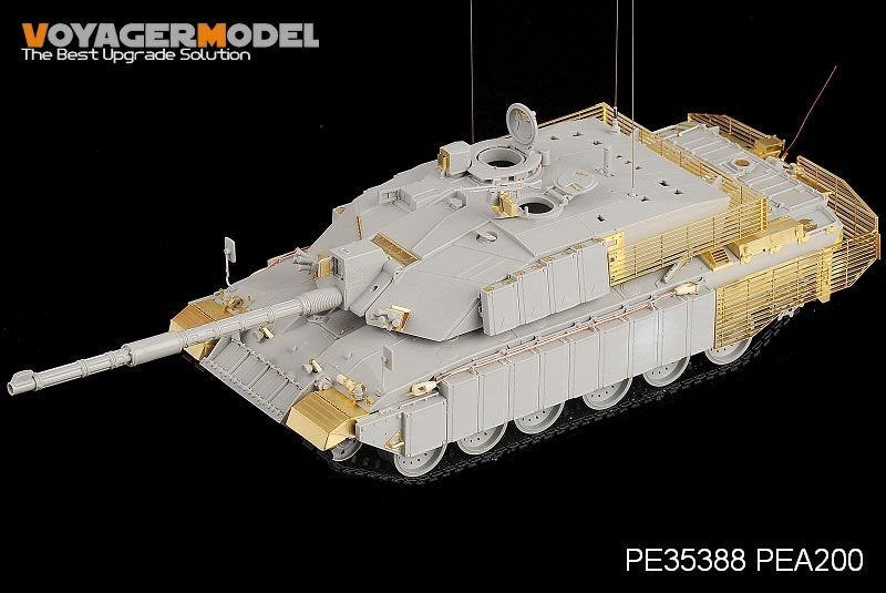 Voyager Model PE35388 Modern British Challenger 2 MBT for TRUMPETER 001522 1/35 – zdjęcie 2