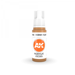 AK Interactive AK11054 Medium Flesh Tone 17ml – immagine 2