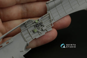 Quinta Studio QD48272 P-40B 3D-Printed &amp;amp; coloured Interior on decal paper (Airfix) 1/48 – imagen 12