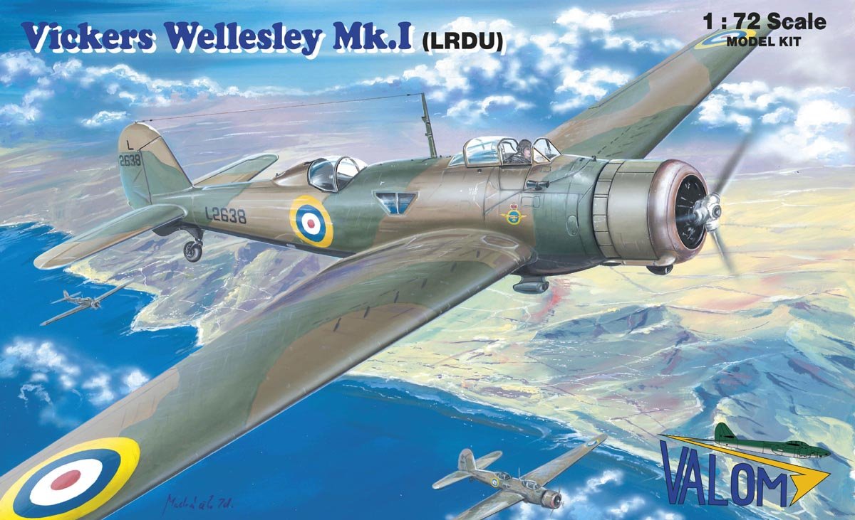 Valom 72077 Vickers Wellesley Mk.I (LRDU) 1/72