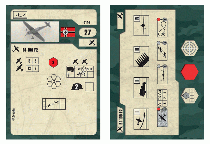 Zvezda 6116 German Fighter Messershmitt BF-109 F2 1/144 – imagen 2
