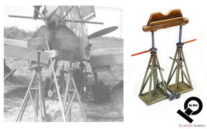 Das Werk DW4801 German Luftwaffe Jack Stand Set - Standard Edition 1/48 – immagine 5