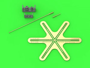 Master GM-35-045 German WWII 1,8m star antenna (for command tanks) (1pc) 1/35 – immagine 2