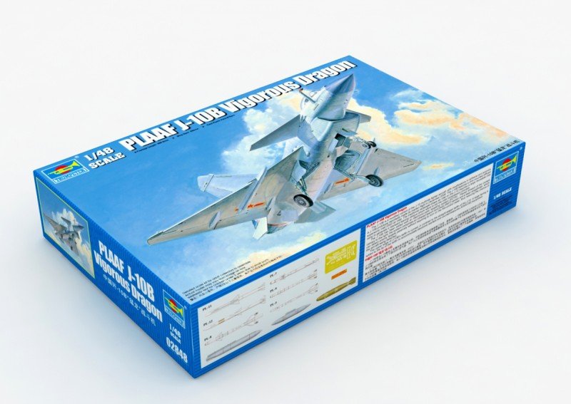 Trumpeter 02848 PLAAF J-10B Vigorous Dragon 1/48 – immagine 2