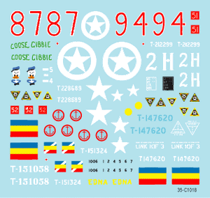 Star Decals 35-C1018 Shermans spéciaux britanniques 1/35 – image 3