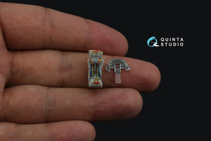Quinta Studio QD72100 F-104G 3D-Printed &amp;amp; coloured Interior on decal paper (Hasegawa) 1/72 – imagen 11