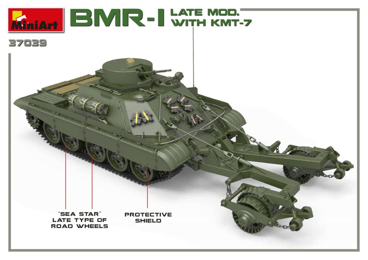 MiniArt 37039 BMR-1 Mod tardif. avec KMT-7 1/35 – image 16
