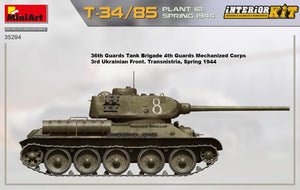 MiniArt 35294 T-34/85 PLANT 112. SPRING 1944. INTERIOR KIT 1/35 – imagen 4