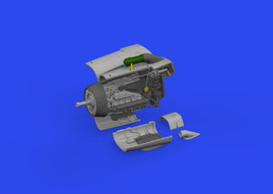 Eduard 672350 Bf 109F engine PRINT EDUARD 1/72 – immagine 2