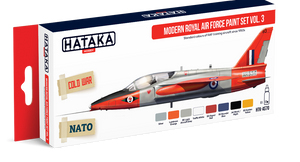 Hataka HTK-AS70 Ensemble de peinture moderne Royal Air Force vol. 3 (8x17ml)