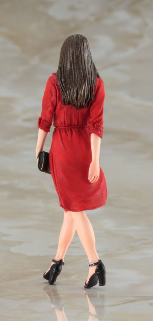 Hasegawa SP604 Isuzu 117 Coupe Late Version (XE) With Cool Beauty Girl&amp;#39;s Figure 1/24 – imagen 4