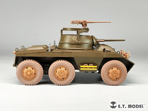 E.T. Model P35-150 U.S.Army M8/M20 Light Armored Car Sagged Wheels For TAMIYA Kit 1/35 – imagen 9