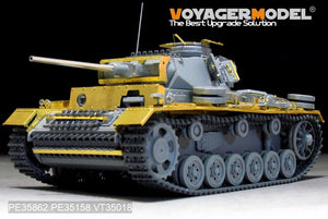 Voyager Model PE35862 WWII German Pz.KPfw.III Ausf.L basic For DRAGON 6387 1/35 – zdjęcie 4