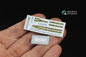 Quinta Studio QR+32045 British Fighter Seatbelts, pre-war/early WWII (with metal buckles) (All kits) 1/32 – Bild 4