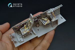 Quinta Studio QD32087 Ju87 D/G 3D-Printed &amp;amp; coloured Interior on decal paper (Trumpeter) 1/32 – imagen 2