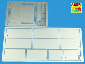 Aber 35148 Écrans allemands pour char T-34/76 capturé (1/35)