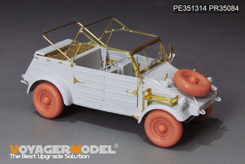 Voyager Model PE351314 WWII German Kubelwagen Type 82 Africa Troop Version Upgrade Set For MENG VS-015 1/35 – imagen 8