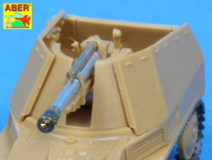 Aber 72L-55 Lufa 105mm do niemieckiej armaty LeFH 18 lub “Wespe” / German 105mm barrel for LeFH 18 “Wespe” 1/72 – imagen 7