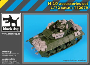Black Dog T72079 M-10 accessories set for UM model 1/72 – Bild 2