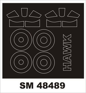 Montex SM48489 Curtiss Hawk III FREEDOM 1/48