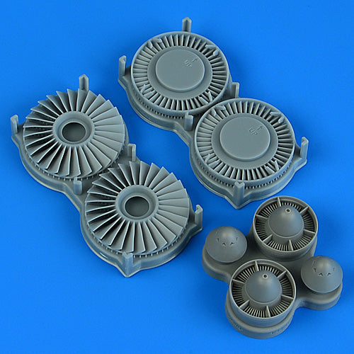 Quickboost 49240 S-3 Viking detailed fan &amp;amp; exhaust turbine for italeri/esci 1/48