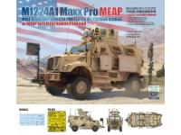 Galaxy Hobby 72A05-SP M1240A1 M-ATV MRAP w/ Michelin XZL 16.00 X R20 Wheel Set Special Edition