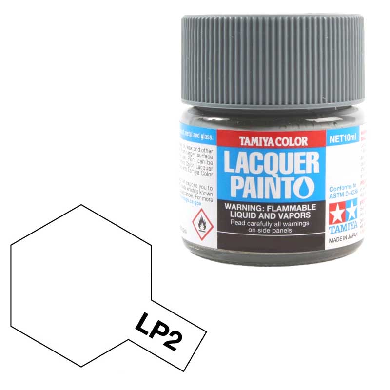 Tamiya 82102 LP-2 Blanc 10 ml