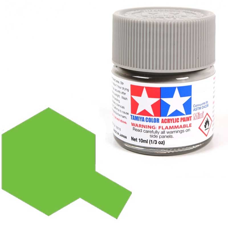Tamiya X-15 Light Green (81515) Acrylic paint 10ml