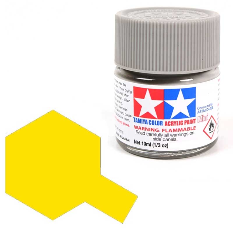 Tamiya XF3 Flat Yellow (81703) Acrylic paint 10ml