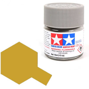 Peinture acrylique Tamiya X12 Feuille d&amp;#39;or (81512) 10 ml