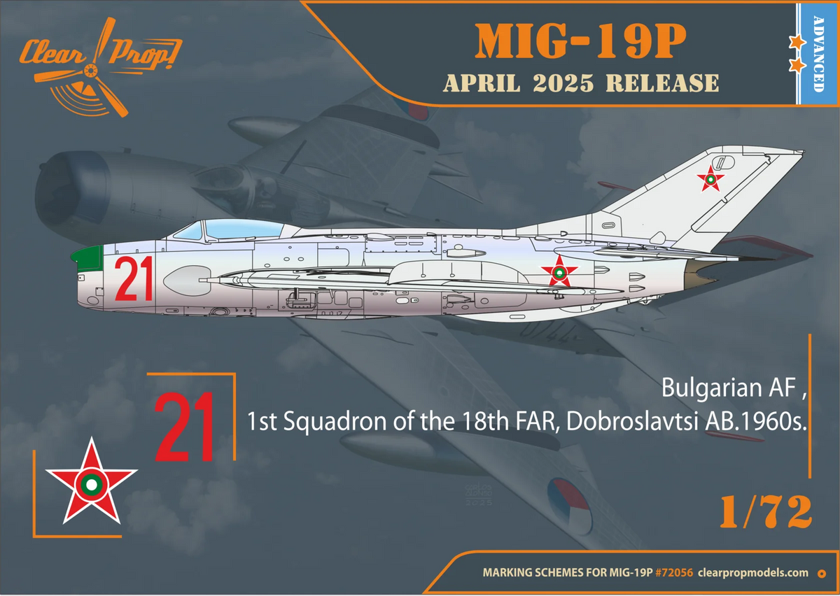 Clear Prop! CP72056 MiG-19 P 1/72 – Bild 5