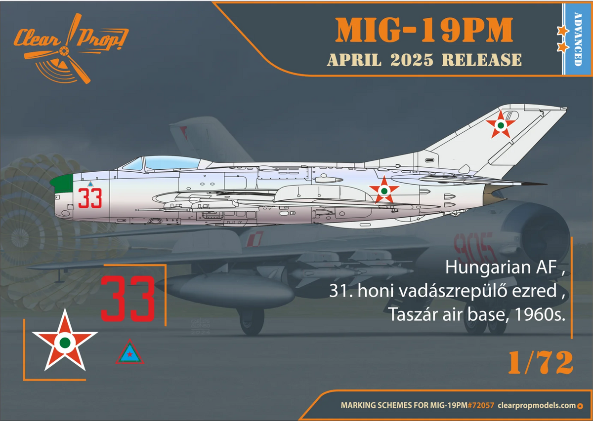 Clear Prop! CP72057 MiG-19 PM 1/72 – Bild 5