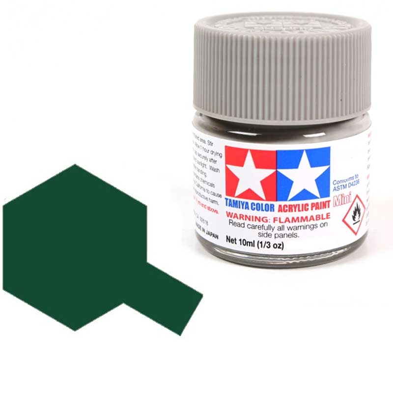 Tamiya XF61 Dark Green (81761) Acrylic paint 10ml