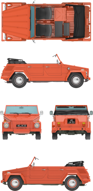 Das Werk DW35044 Kurierwagen Typ 181 Standard Version 1/35 – image 5