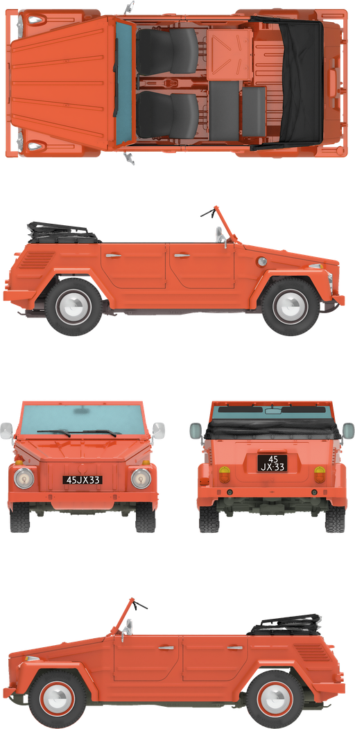Das Werk DW35044 Kurierwagen Typ 181 Standard Version 1/35 – image 5