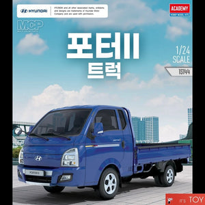 Camion cargo Hyundai Porter II Academy 15144, échelle 1/24