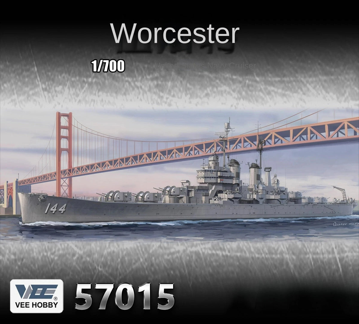 Vee Hobby V57015 USS Worcester CL-144 - Standard Edition 1/700