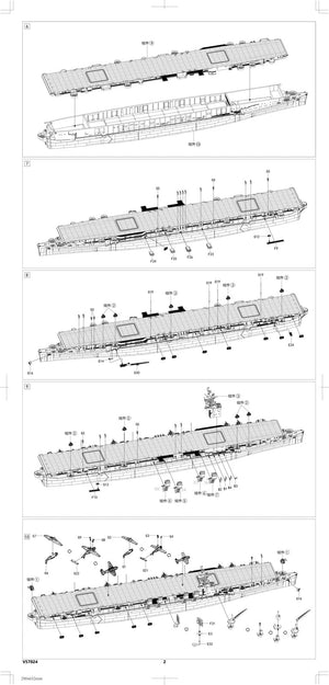 Vee Hobby V57024 USS Independence CVL-22 1944 - Standard Edition 1/700 – imagen 5