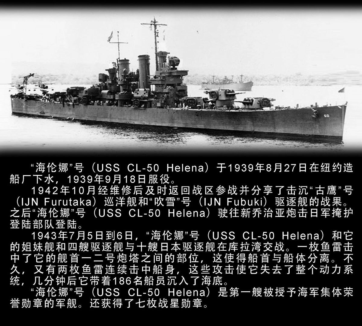 Vee Hobby V57019 USS Helena CL-50 - Standard Edition 1/700 – imagen 5